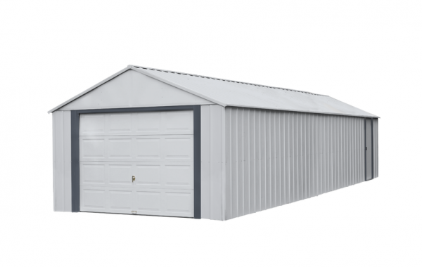 Сборный металлический гараж 400x242x700 см