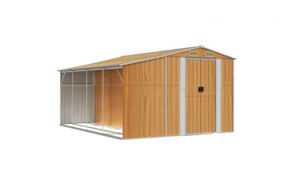 Сарай с дровником 300х400х200 см