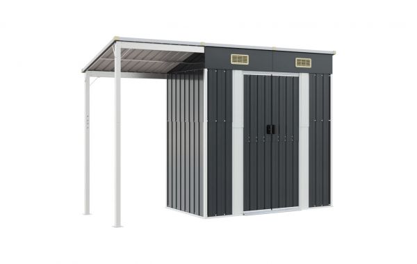 Дровник с хозблоком 300х100х200 см