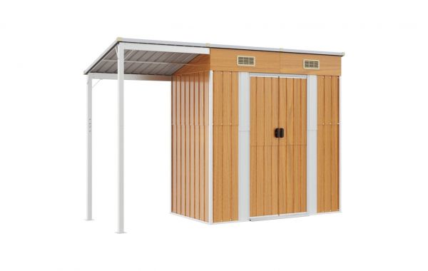 Дровник с хозблоком 300х100х200 см